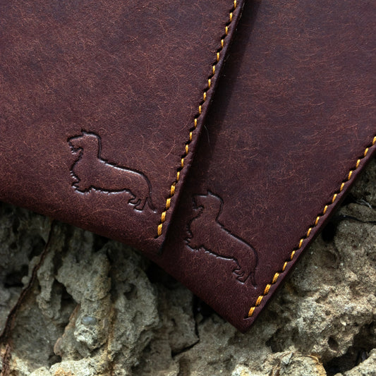 PIEGA Card and Note Wallet (BROWN)