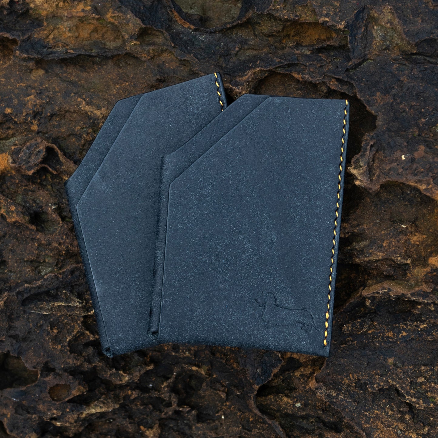 PIEGA Card and Note Wallet (BLACK)